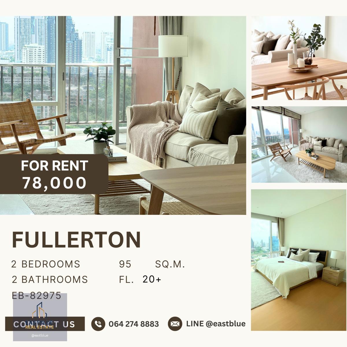 Fullerton, 2 bed, 78000 per month