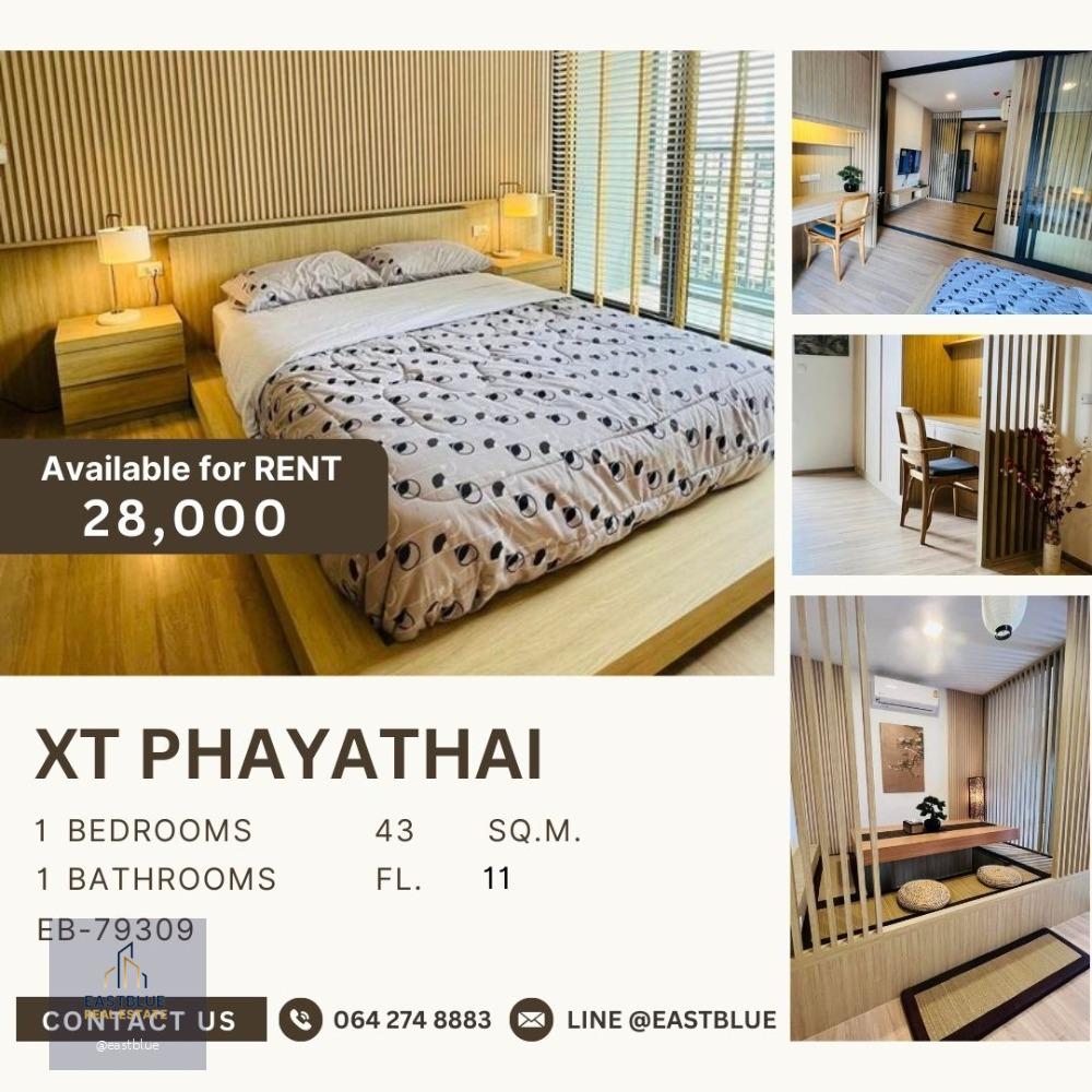 XT Phayathai 1 Bed 1 Bath for rent 28k per month