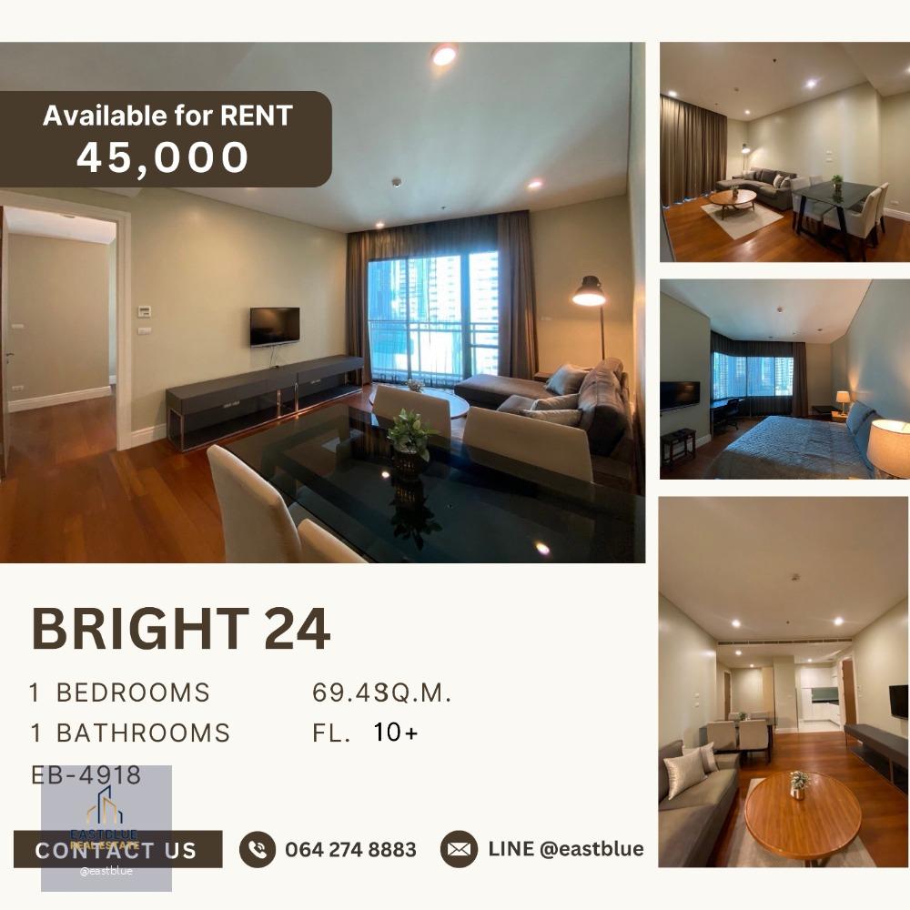 Bright 24 1 Bed ready to move in 45,000