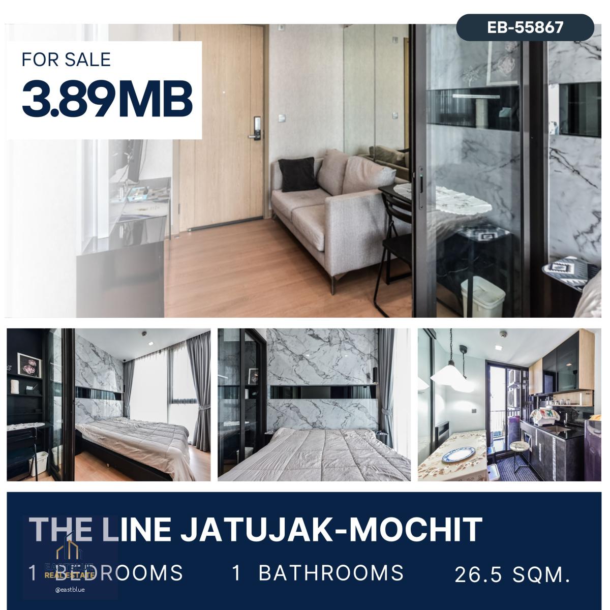 The Line Jatujak-Mochit 1 Bed Nice view, High floor BTS-Mo Chit 3.89 MB.