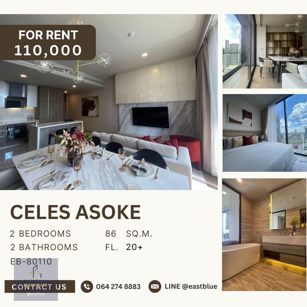 Celes Asoke, 2 bed, 110,000 per month