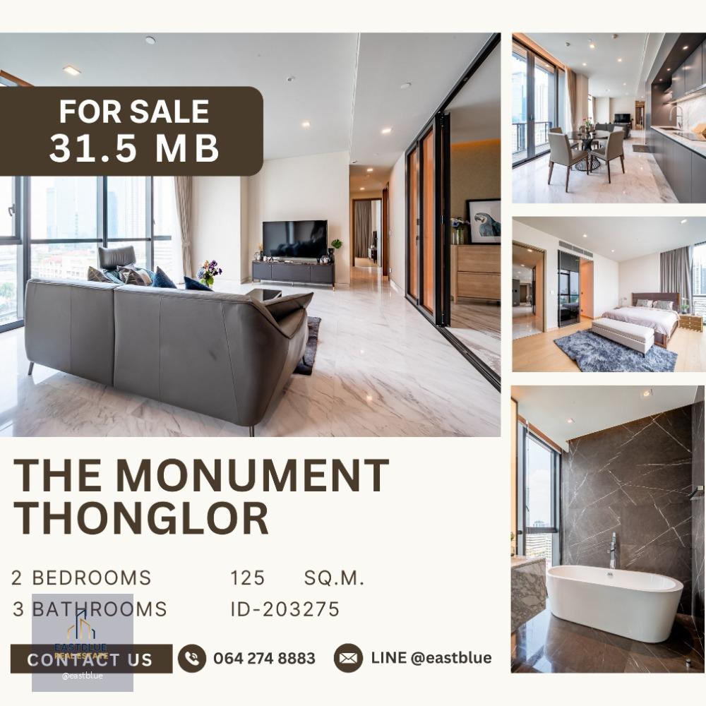 The Monument Thong Lo 2 Beds for Sale  31.5 MB