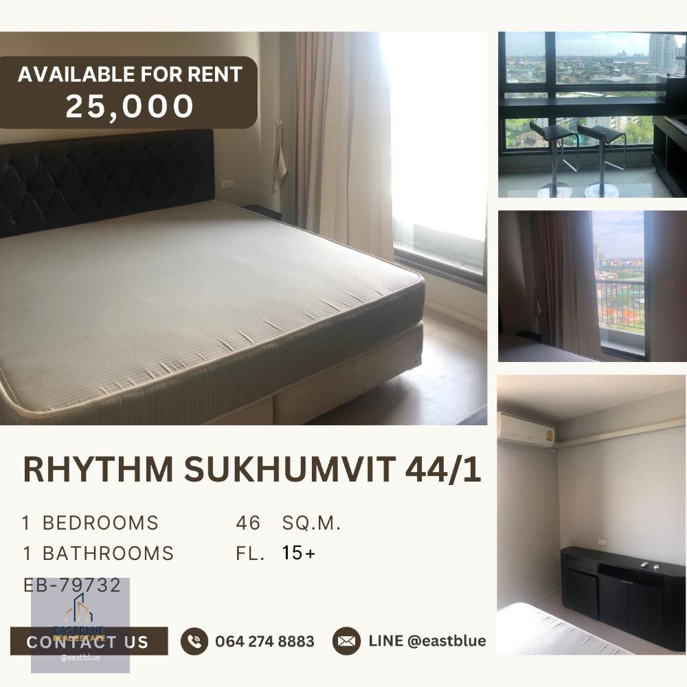 RHYTHM Sukhumvit 44/1 1 Bedroom for rent 25,000