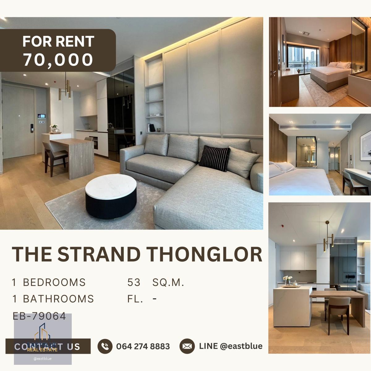 The Strand Thonglor, 1 bed, 70000 per month