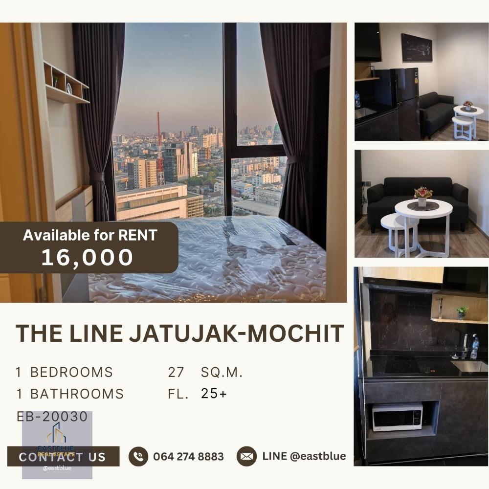 The Line Jatujak-Mochit 1 Bed 16,000 per momth