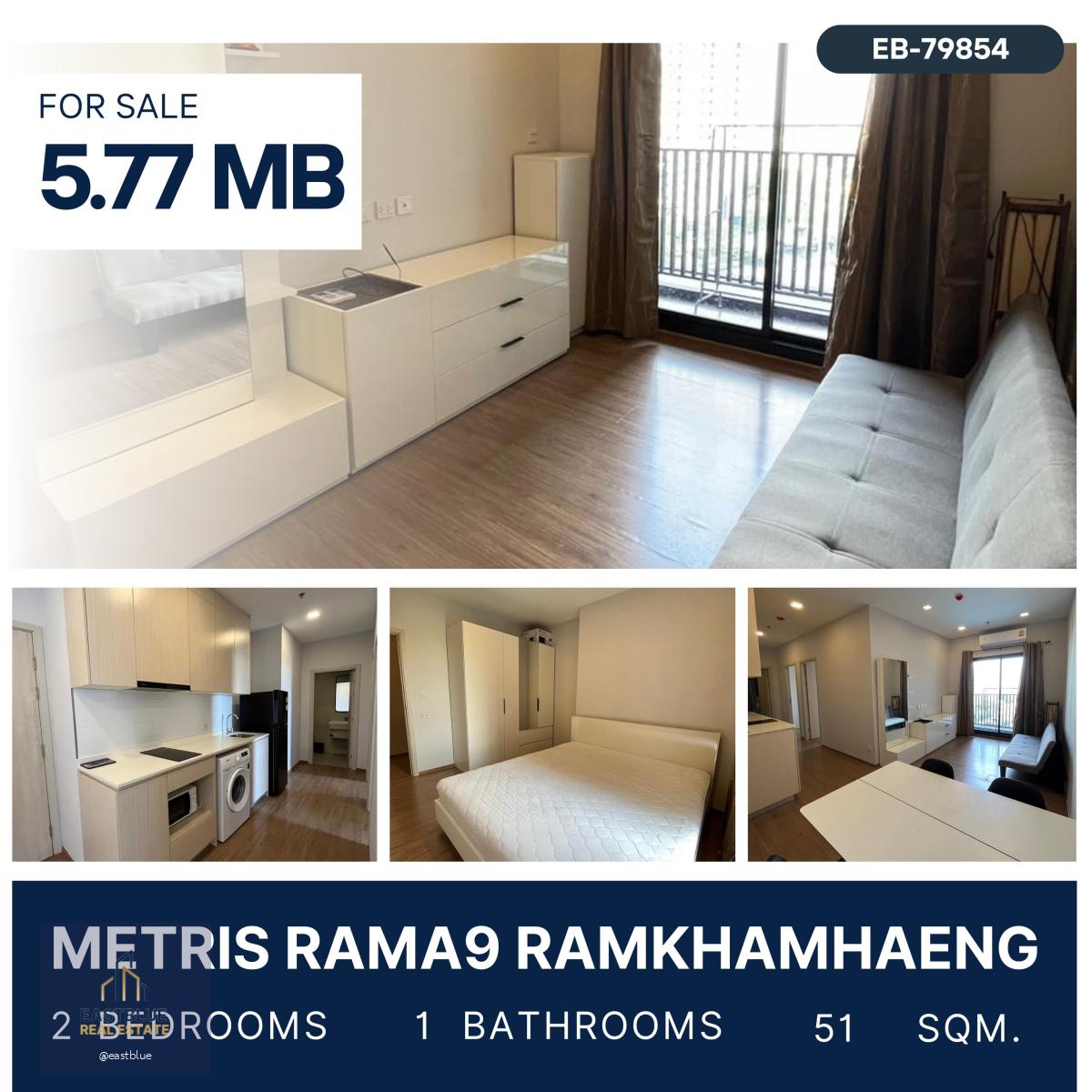 ขาย Metris Rama9 Ramkhamhaeng คอน Pet Friendly 2 ห้องนอน วิวเมือง เข้าเมืองสะดวก ชื่อมต่อโซนพระรามเก้า 5.77 MB.