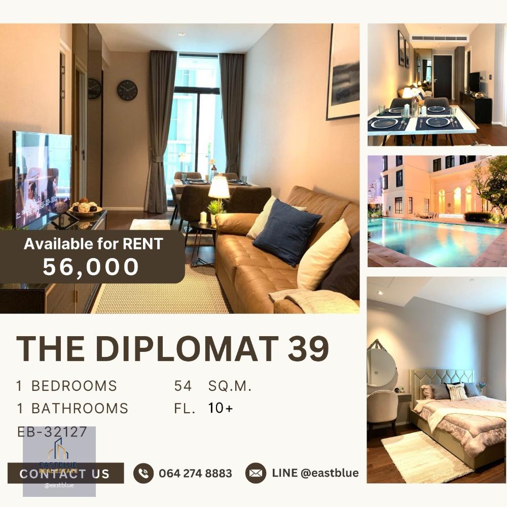 The Diplomat 39 1 Bed 1 Baht 56k per month