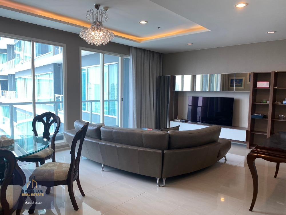 Menam Residences 3br 4bath for rent 160k per month 064-274-8883