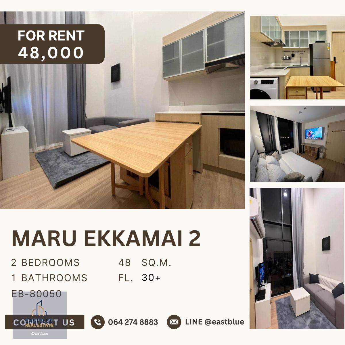 Maru Ekkamai 2, 2 bed, 48000 per month